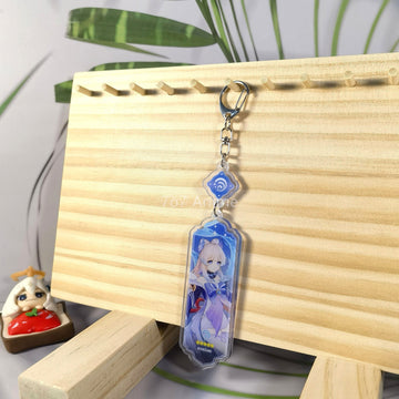 Genshin Impact 'Sangonomiya Kokomi' Keyring Metal Keychain