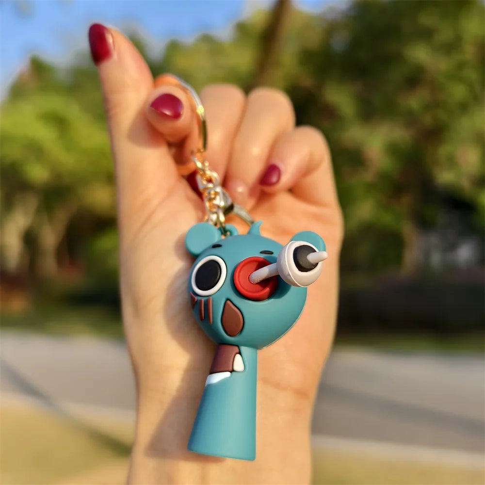 Sprunki 'Sky Horror' Keyring Resin Keychain