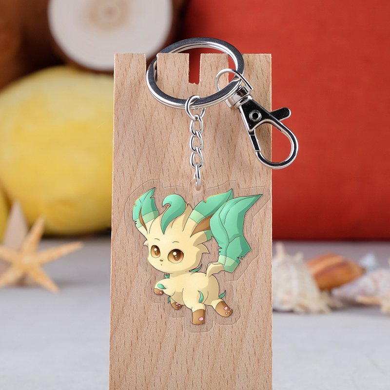 Pokemon 'Leafeon' Keyring Acrylic Keychain