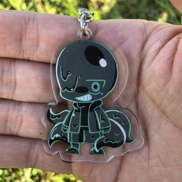 Undertale 'Dementor' Keyring Acrylic Keychain