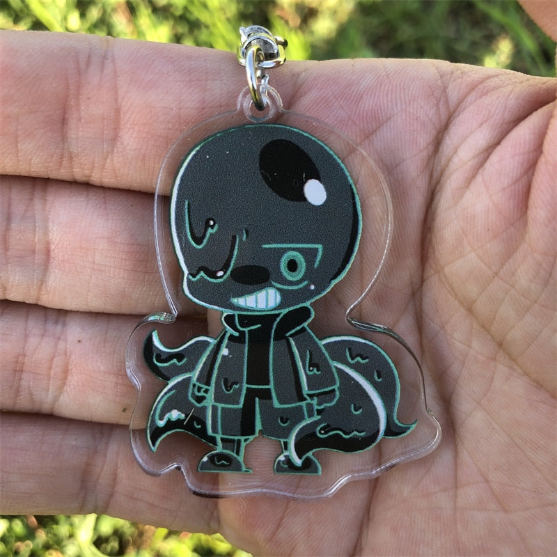 Undertale 'Dementor' Keyring Acrylic Keychain