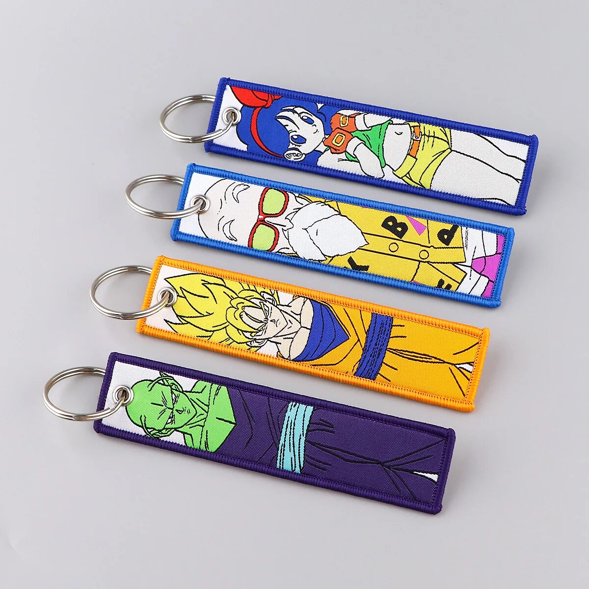 Dragon Ball Z 'Super Saiyan Goku' Embroidered Keychain