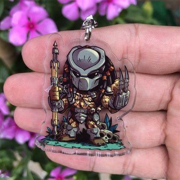 Alien Vs Predator 'Predator' Keyring Acrylic Keychain