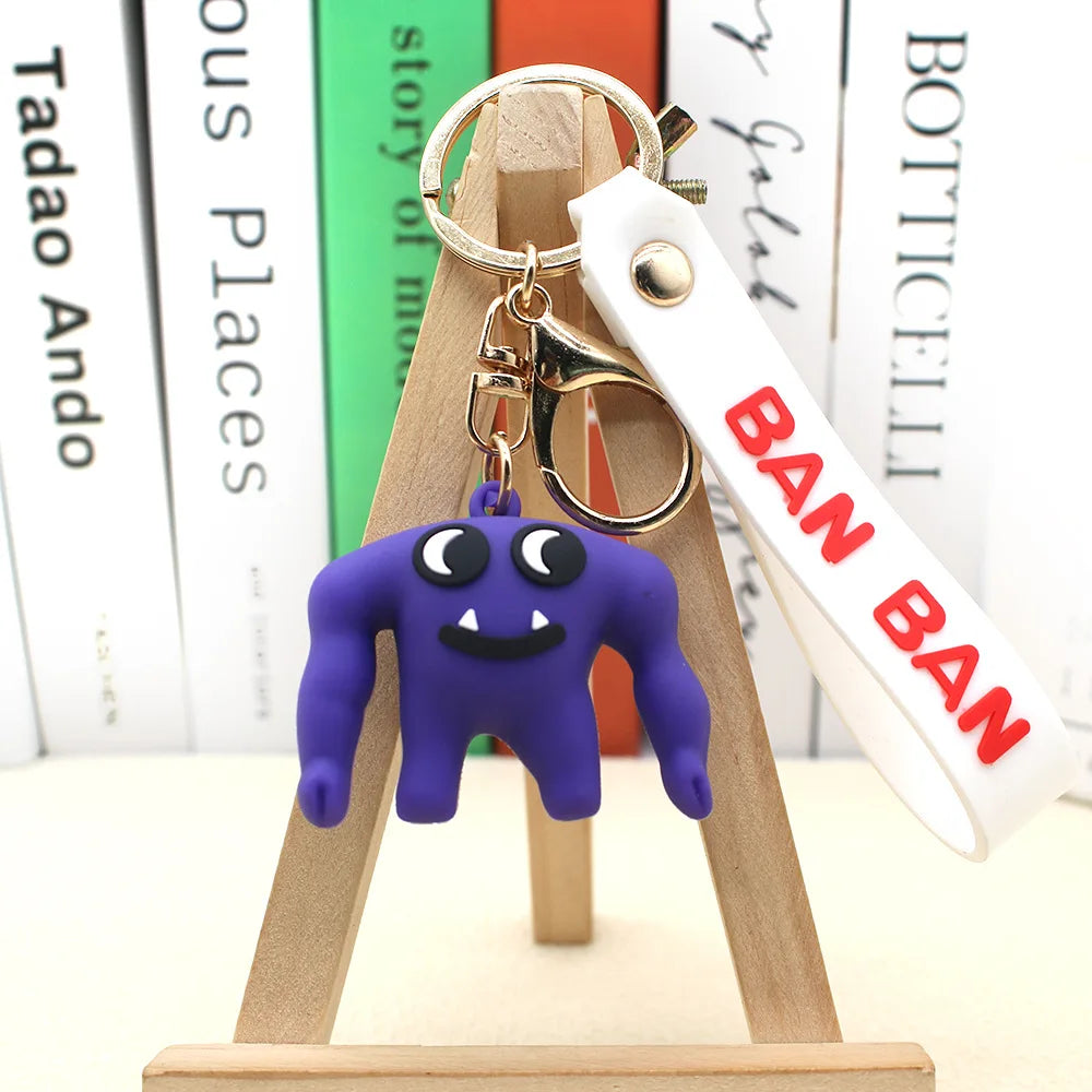 Garten of Banban 'Captain Fiddles' Keyring Silicone Keychain