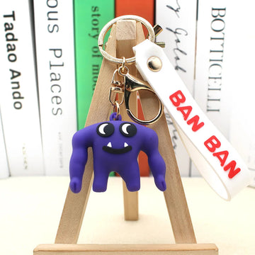 Garten of Banban 'Captain Fiddles' Keyring Silicone Keychain