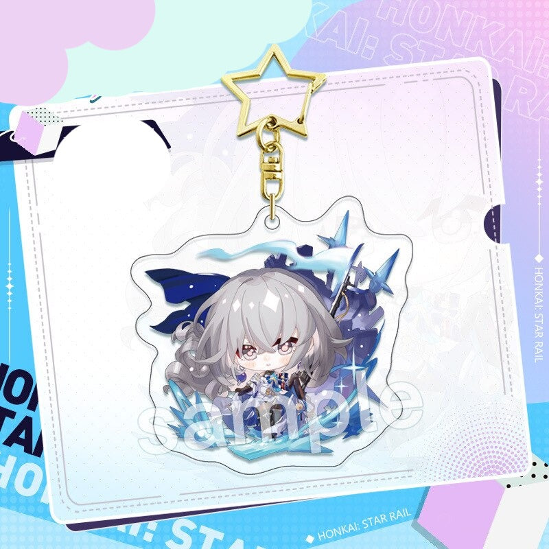 Honkai Star Rail 'Bronya' Acrylic Keychain