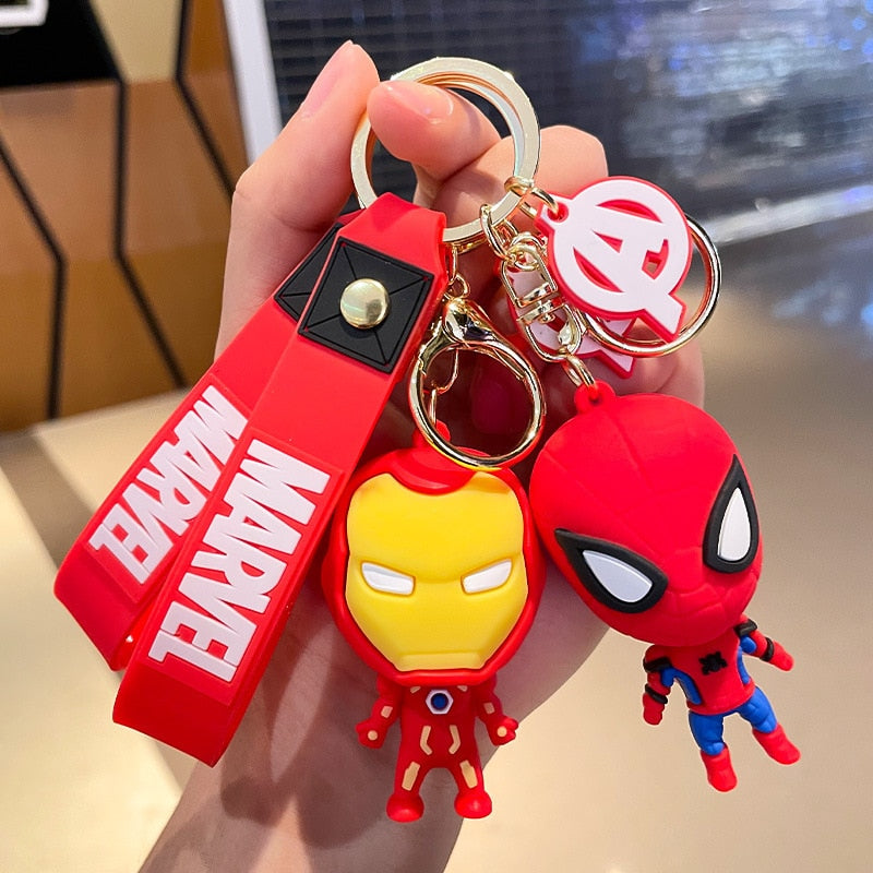 Superhero 'Iron Man Chibi' Keyring Keychain
