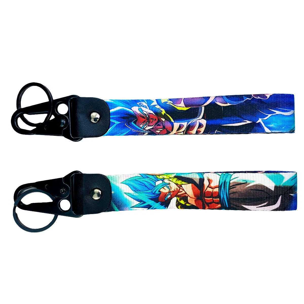 Dragon Ball Z 'Super Saiyan Blue Vegeta' Wrist Lanyard Keyring Clip Keychain