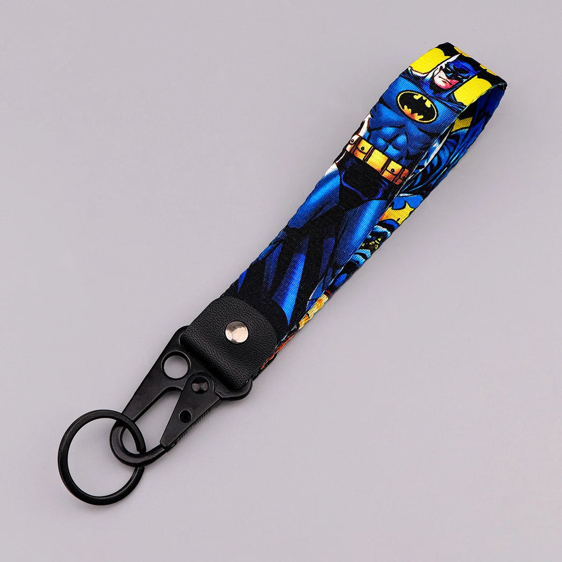 Batman Begins Wrist Lanyard Keyring Clip Keychain