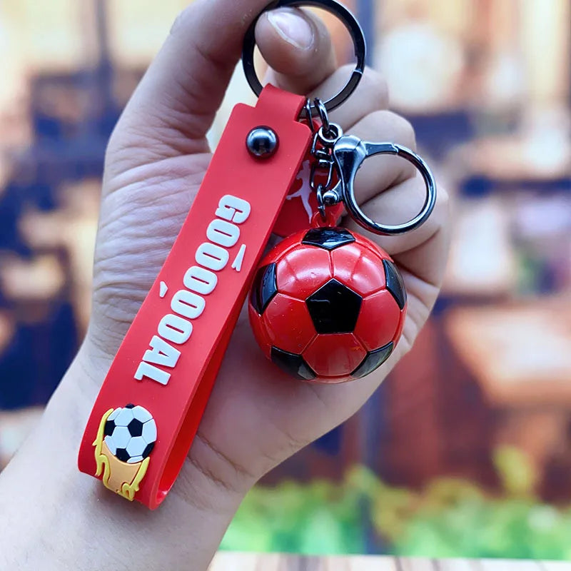 Football 'Resin' Keyring Resin Keychain