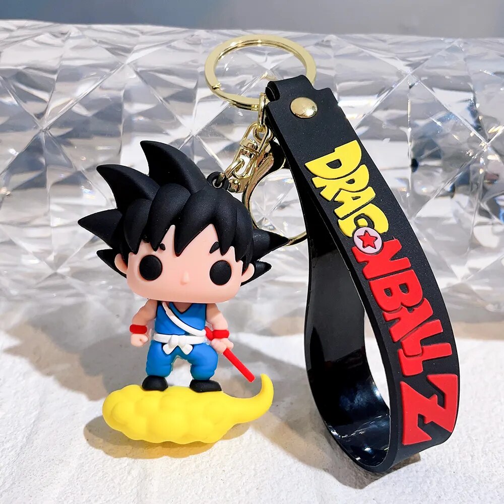 Dragon Ball Z 'Goku' Keyring Silicone Keychain