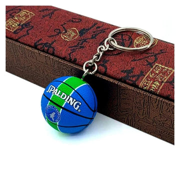 Basketball 'Spalding | Minnesota Timberwolves' Keyring Rubber Keychain
