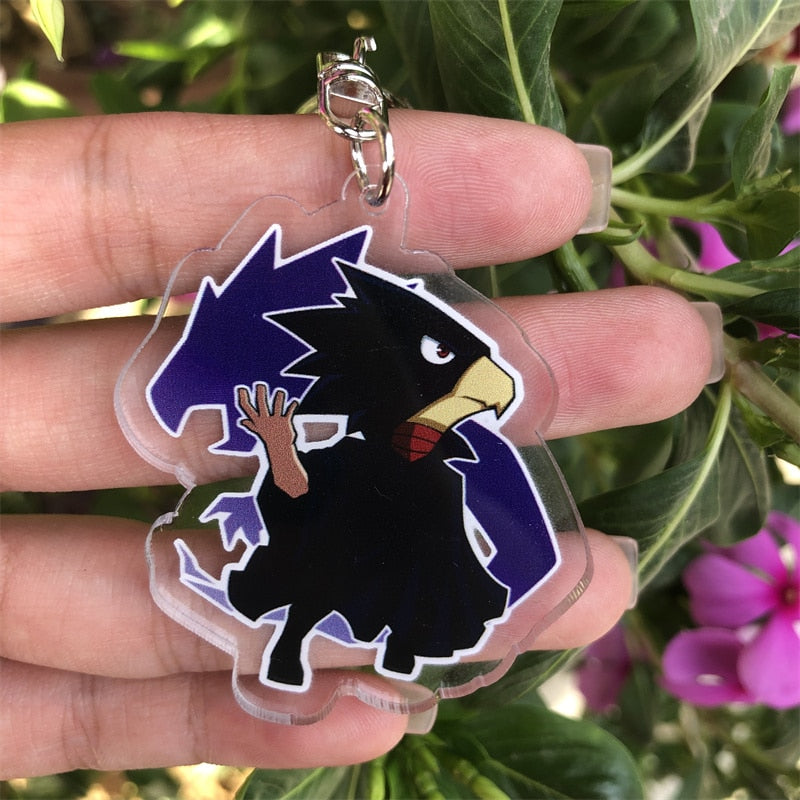 My Hero Academia 'Tokoyami | Chibi' Keyring Plastic Keychain