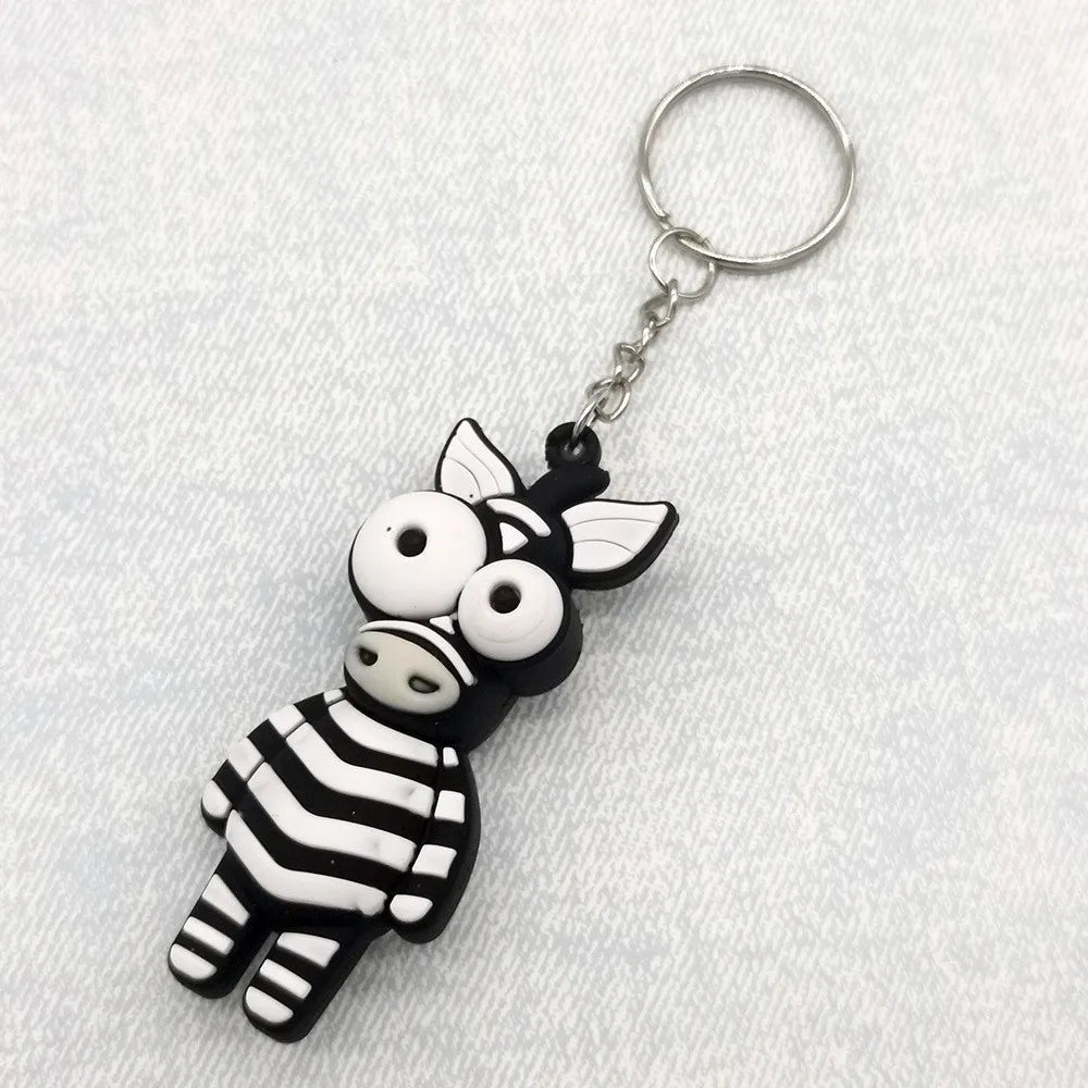 Madagascar 'Marty | Zebra' Keyring Resin Keychain