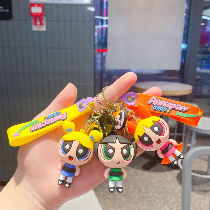 Powerpuff Girls 'Blossom'  Keyring PVC Keychains