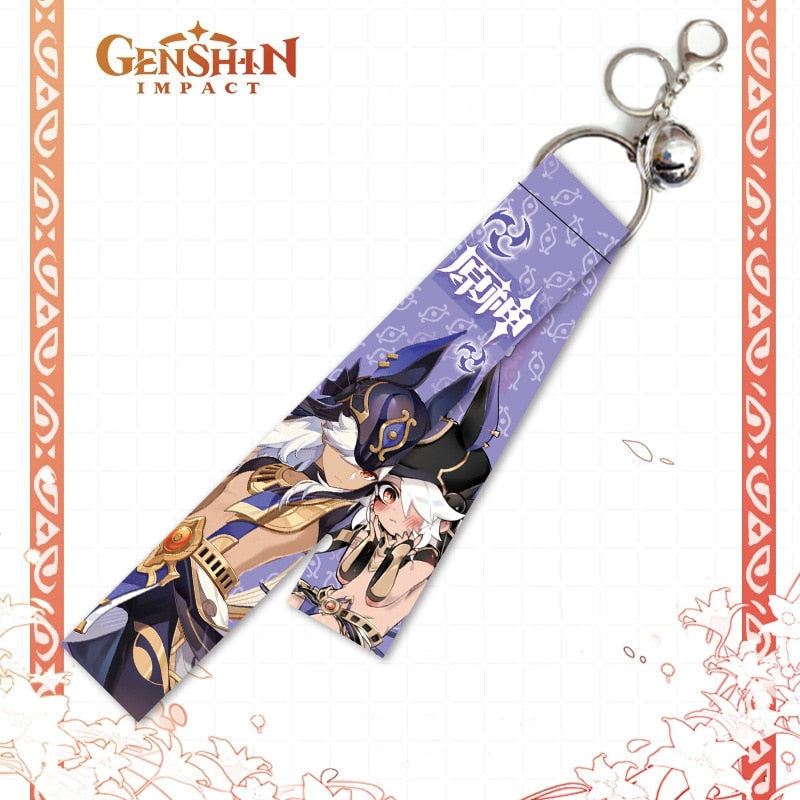 Genshin Impact 'Cyno' Streamer Clip Keychain