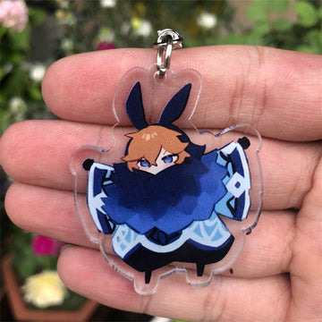 Genshin Impact 'Tartaglia Childe' Keyring Acrylic Keychain