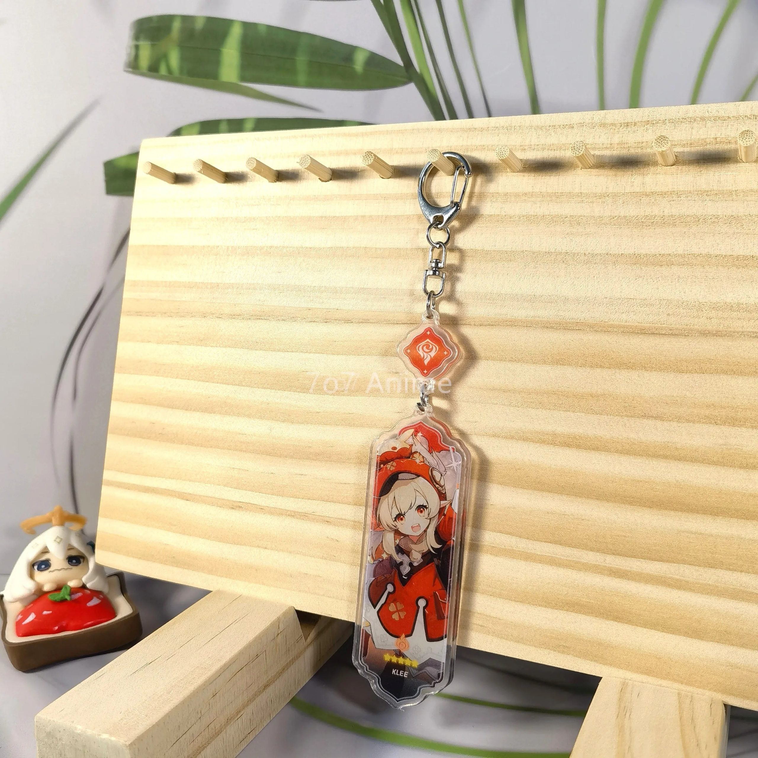 Genshin Impact 'Klee' Keyring Metal Keychain