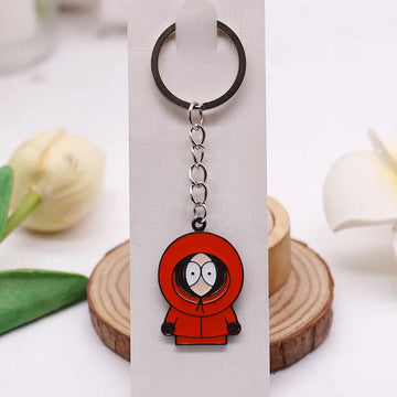 'Kenny McCormick' Enamel Keyring Keychain