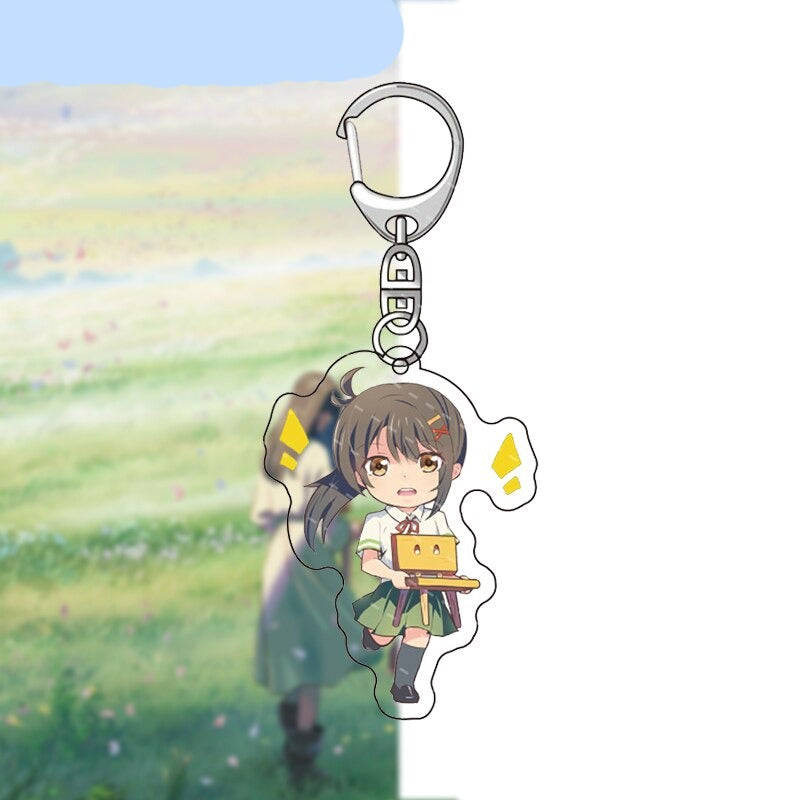 Suzume No Tojimari 'Suzume | Chair' Keyring Acrylic Keychain