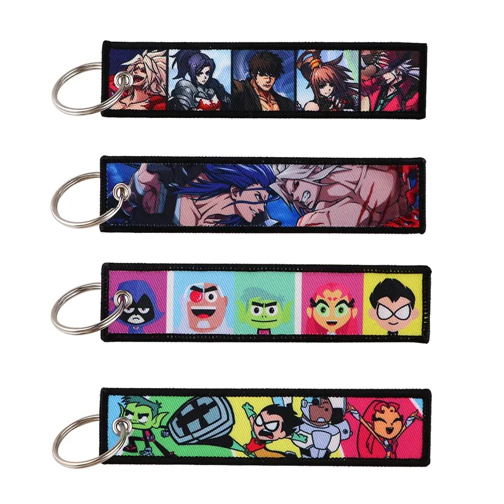 Dungeon & Fighter Embroidered Keychain