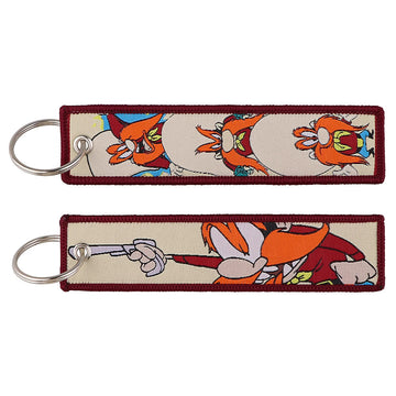 Merrie Melodies 'Yosemite Sam' Embroidered Keychain