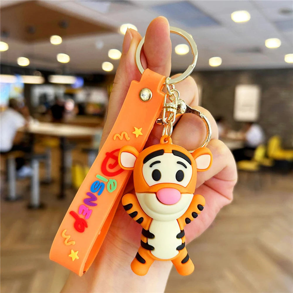 Winnie the Pooh 'Tigger' Keyring Rubber Keychain