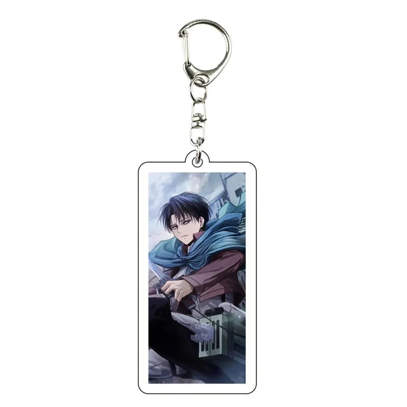Attack on Titan 'Ackerman Levi Fierce' Acrylic Keyring Keychain
