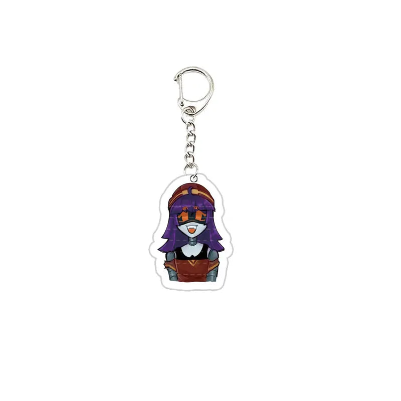 Murder Drones 'Happy Doll' Keyring Acrylic Keychain
