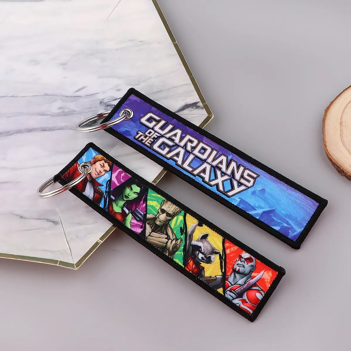 Guardians of the Galaxy Embroidered Keychain