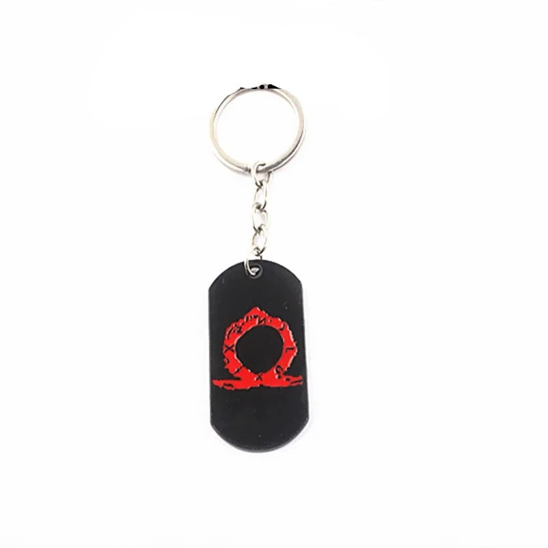 God of War Ragnarok 'Logo I' Keyring Metal Keychain