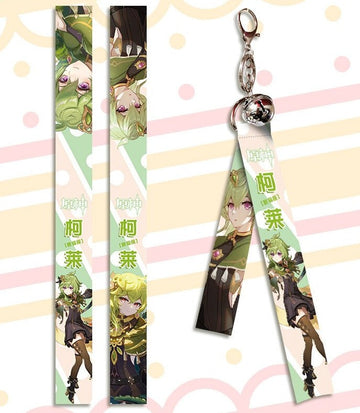 Genshin Impact 'Collei' Streamer Clip Keychain