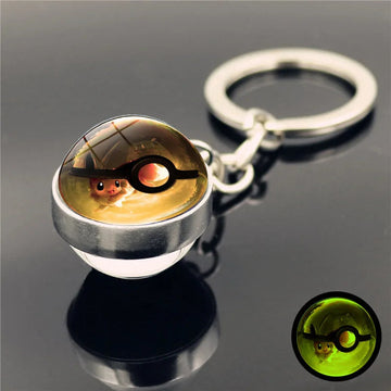 Pokemon 'Eevee' Keyring Metal Keychain