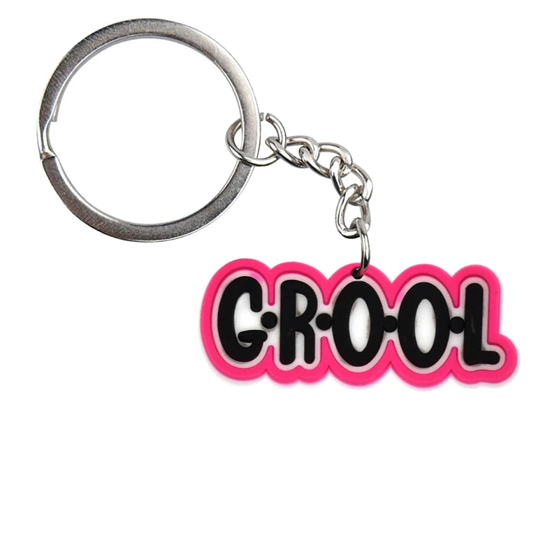'Burn Book | Lips' Keyring PVC Keychain
