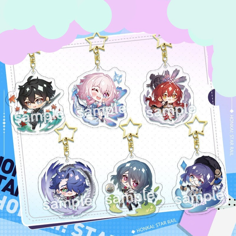 Honkai Star Rail 'Pela' Acrylic Keychain