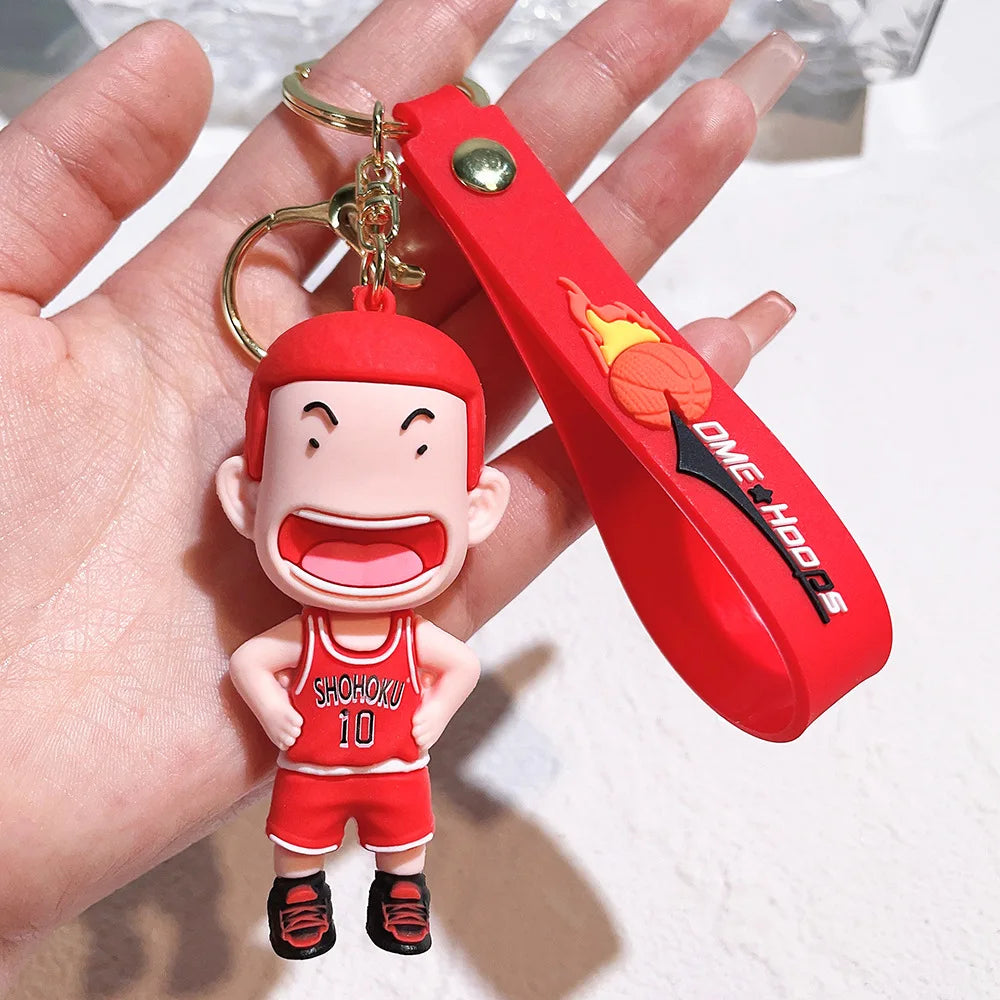 Slam Dunk 'Sakuragi Hanamichi' Keyring Silicone Keychain