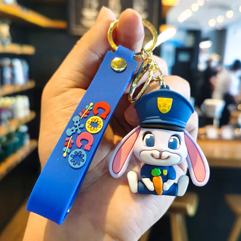 Zootopia 'Judy Hopps' Keyring PVC Keychain