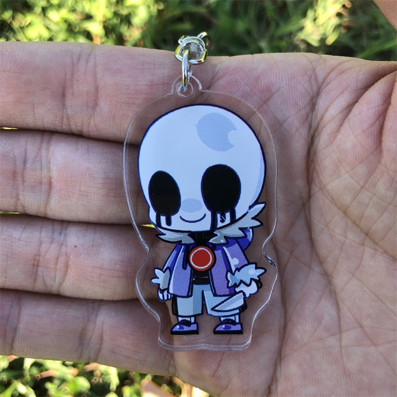 Undertale 'Killer Sans' Acrylic Keyring Keychain