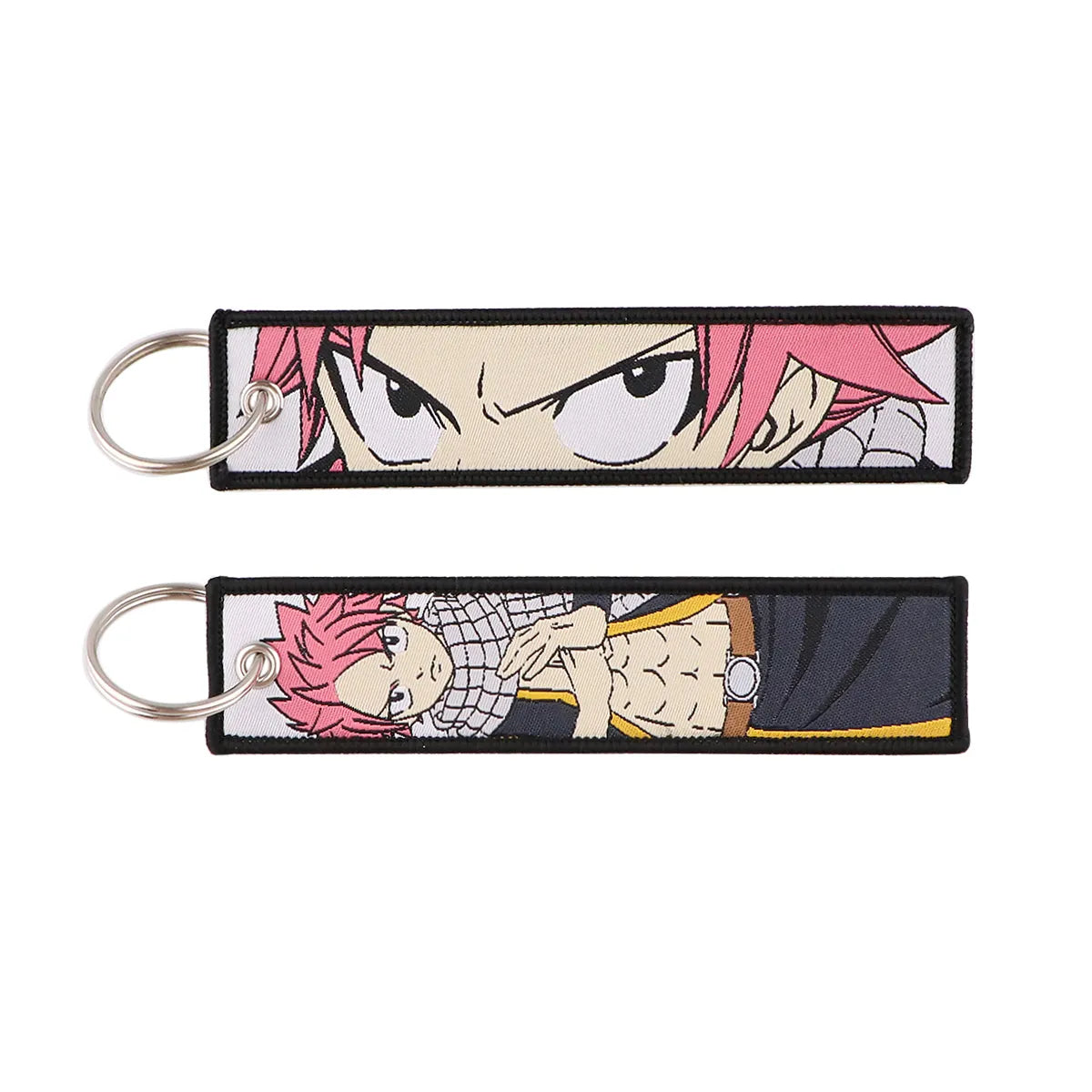 Fairy Tail 'Natsu Dragneel' Embroidered Keychain