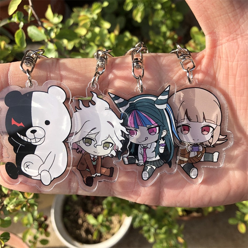 Danganronpa 'Chiaki Nanami' Keyring Plastic Keychain