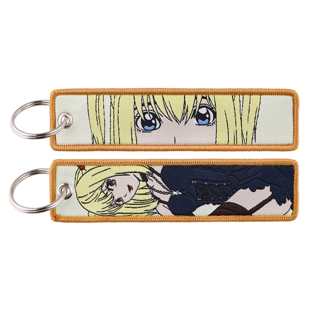 Miss Kobayashi's Dragon Maid Embroidered Keychain