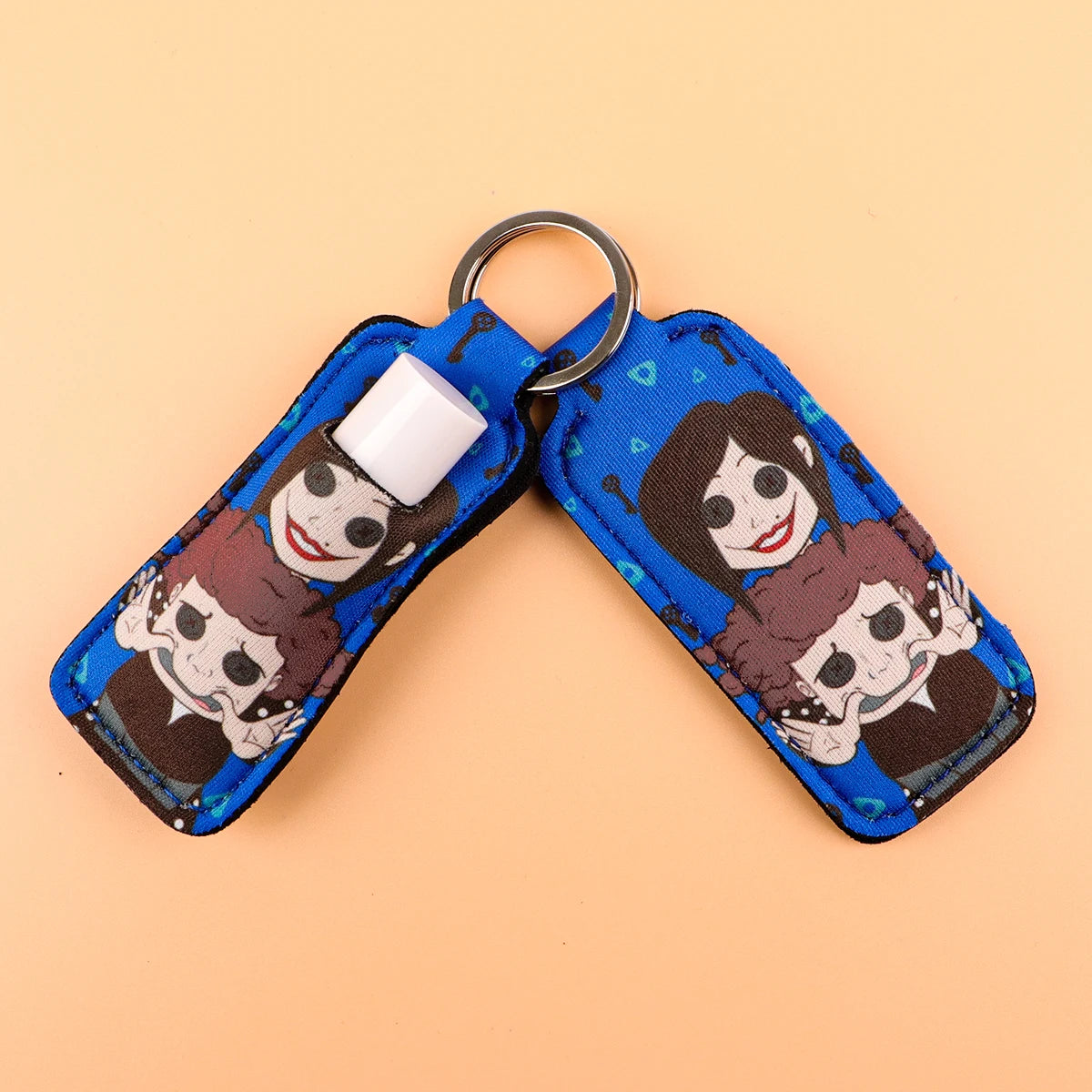 Coraline ‘Other Mother and Father' Lipstick Holder Keychain