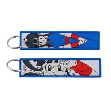 Dragon Ball Z 'Chi-Chi' Embroidered Keychain