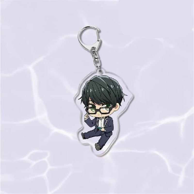 Sasaki to Miyano 'Tasuku' Keyring Acrylic Keychain