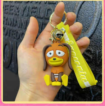 Toy Story 'Slinky Dog' Keyring PVC Keychain