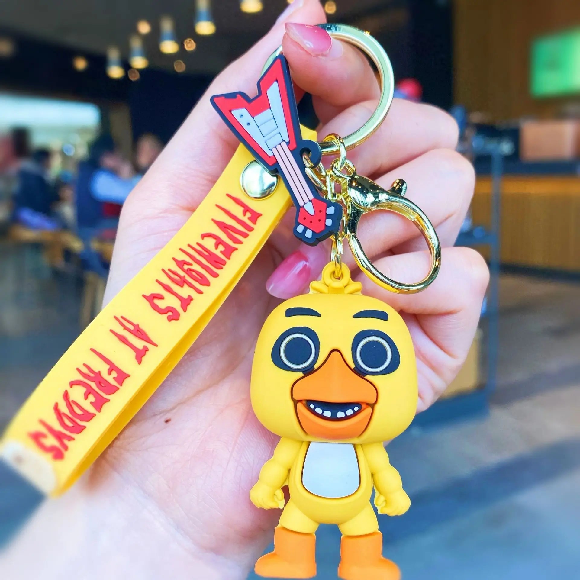 Five Nights at Freddy's 'Chica' Keyring PVC Keychain