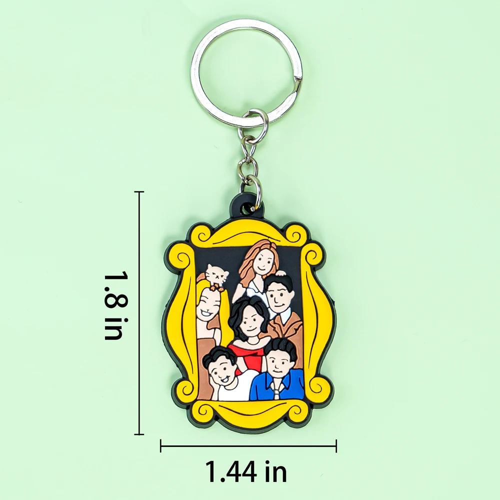 FRIENDS 'PHOEBE' Keyring Silicone Keychain