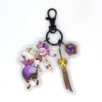 Genshin Impact Eye of God Weapon 'Dori' Keyring Acrylic Keychain