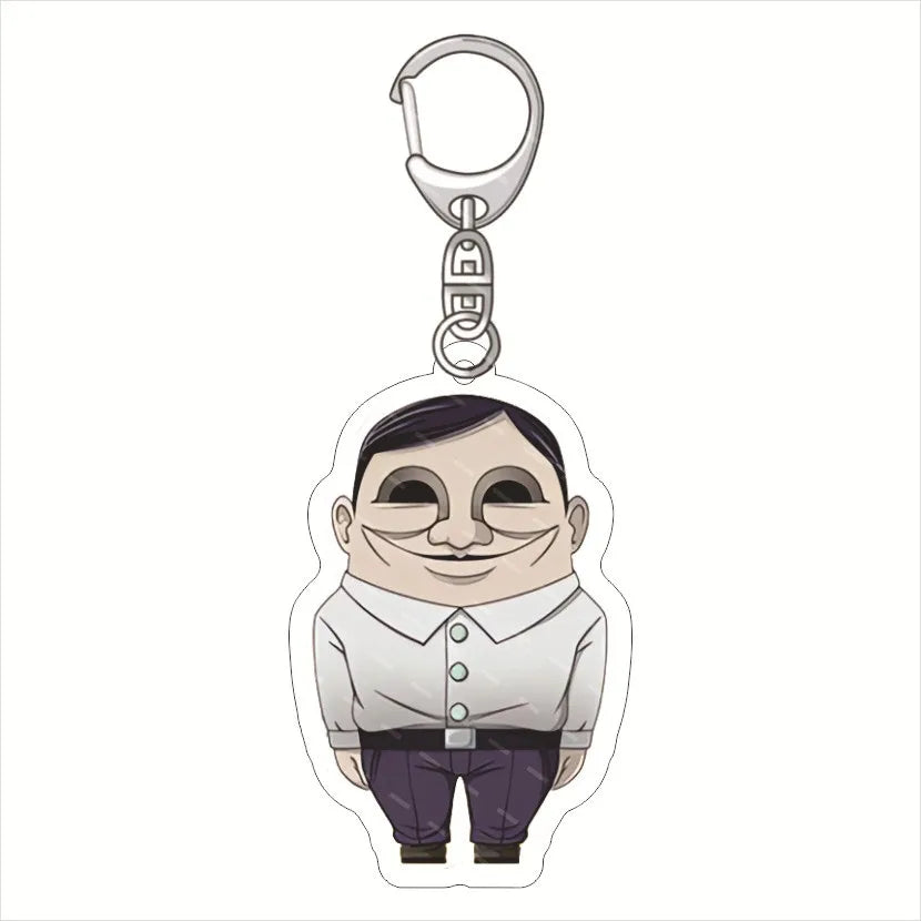 Dandadan 'Alien Serpo' Keyring Plastic Keychain