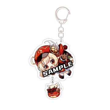 Genshin Impact 'Yoimiya' Keyring Acrylic Keychain